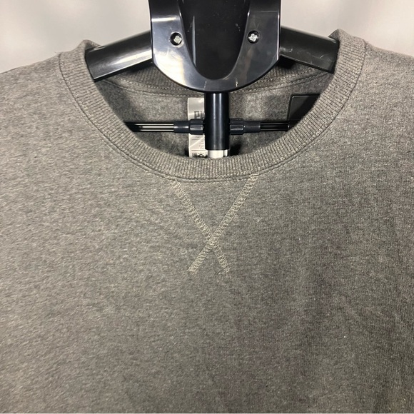 Puma long sleeve Pullover cowl neck heather gray men large, excellent condition - Picture 3 of 5